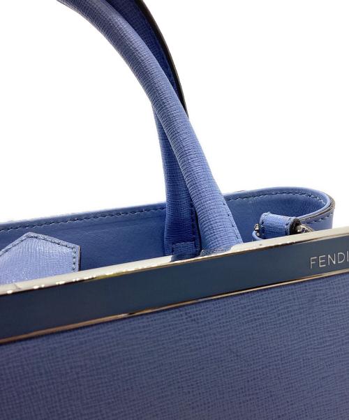 FENDI（フェンディ）FENDI (フェンディ) FENDI　プチ トゥージュール　2WAYバッグ ブルーの古着・服飾アイテム