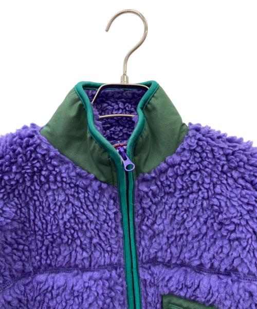Champion（チャンピオン）Champion (チャンピオン) Champion　ボアフリースロングジャケット パープル サイズ:Mの古着・服飾アイテム