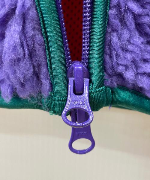Champion（チャンピオン）Champion (チャンピオン) Champion　ボアフリースロングジャケット パープル サイズ:Mの古着・服飾アイテム