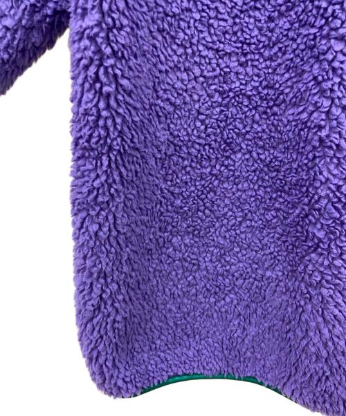 Champion（チャンピオン）Champion (チャンピオン) Champion　ボアフリースロングジャケット パープル サイズ:Mの古着・服飾アイテム