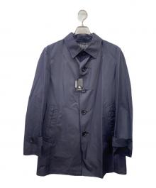 BURBERRY BLACK LABEL（バーバリーブラックレーベル）の古着「BURBERRY BLACK LABEL　ステンカラーコート」｜ネイビー
