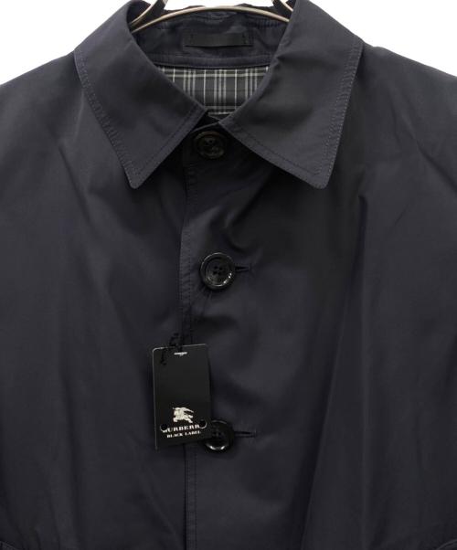 BURBERRY BLACK LABEL（バーバリーブラックレーベル）BURBERRY BLACK LABEL (バーバリーブラックレーベル) BURBERRY BLACK LABEL　ステンカラーコート ネイビー サイズ:M 未使用品の古着・服飾アイテム