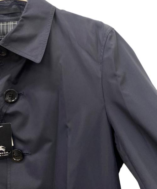 BURBERRY BLACK LABEL（バーバリーブラックレーベル）BURBERRY BLACK LABEL (バーバリーブラックレーベル) BURBERRY BLACK LABEL　ステンカラーコート ネイビー サイズ:M 未使用品の古着・服飾アイテム