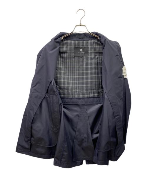 BURBERRY BLACK LABEL（バーバリーブラックレーベル）BURBERRY BLACK LABEL (バーバリーブラックレーベル) BURBERRY BLACK LABEL　ステンカラーコート ネイビー サイズ:M 未使用品の古着・服飾アイテム