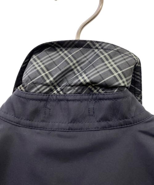 BURBERRY BLACK LABEL（バーバリーブラックレーベル）BURBERRY BLACK LABEL (バーバリーブラックレーベル) BURBERRY BLACK LABEL　ステンカラーコート ネイビー サイズ:M 未使用品の古着・服飾アイテム
