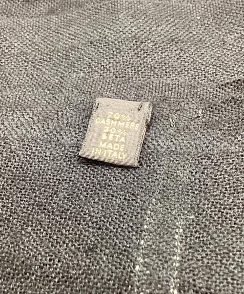 CHANEL（シャネル）CHANEL (シャネル) CHANEL　大判ストール ブラックの古着・服飾アイテム