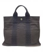 HERMESエルメス）の古着「HERMES　エールライン トートPM　トートバッグ」｜グレー