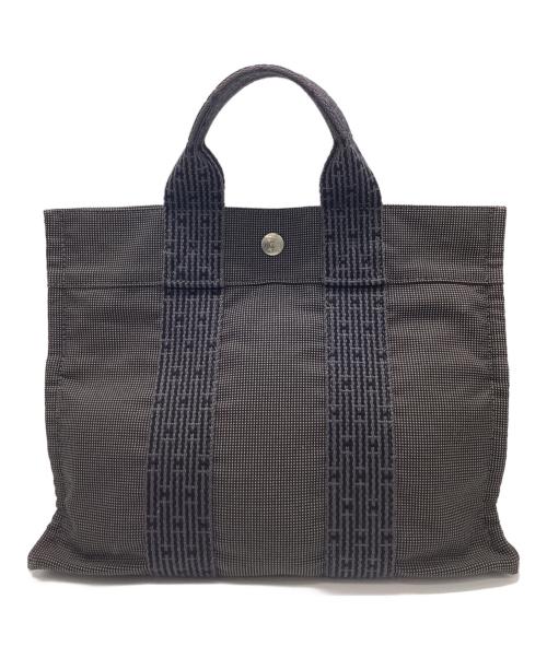 HERMES（エルメス）HERMES (エルメス) HERMES　エールライン トートPM　トートバッグ グレーの古着・服飾アイテム