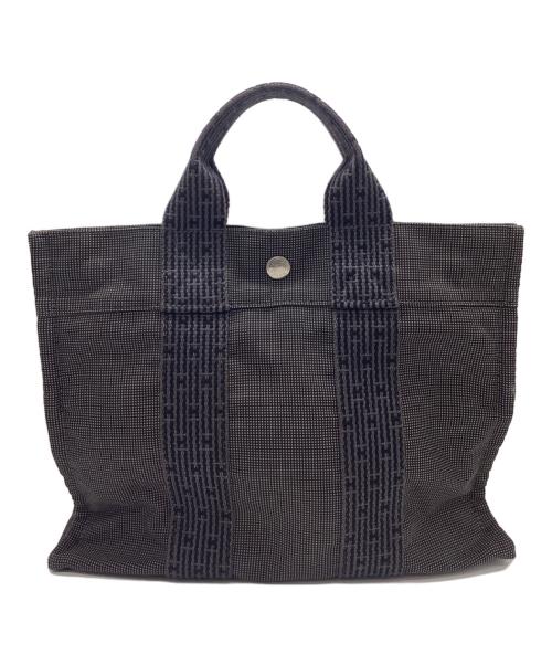 HERMES（エルメス）HERMES (エルメス) HERMES　エールライン トートPM　トートバッグ グレーの古着・服飾アイテム