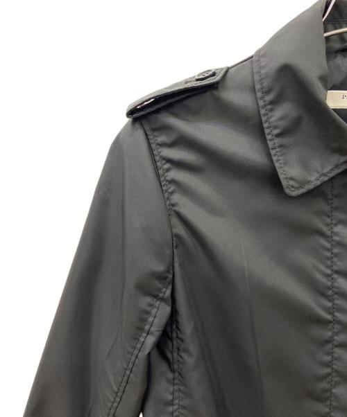 PRADA（プラダ）PRADA (プラダ) PRADA　ベルテッドコート ブラック サイズ:SIZE 38の古着・服飾アイテム