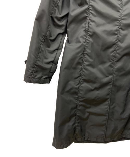 PRADA（プラダ）PRADA (プラダ) PRADA　ベルテッドコート ブラック サイズ:SIZE 38の古着・服飾アイテム