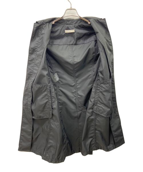 PRADA（プラダ）PRADA (プラダ) PRADA　ベルテッドコート ブラック サイズ:SIZE 38の古着・服飾アイテム