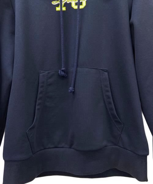 DIESEL（ディーゼル）DIESEL (ディーゼル) プルオーバーパーカー ネイビー×グリーン サイズ:Mの古着・服飾アイテム