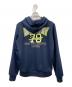 DIESEL (ディーゼル) プルオーバーパーカー ネイビー×グリーン サイズ:M：5000円
