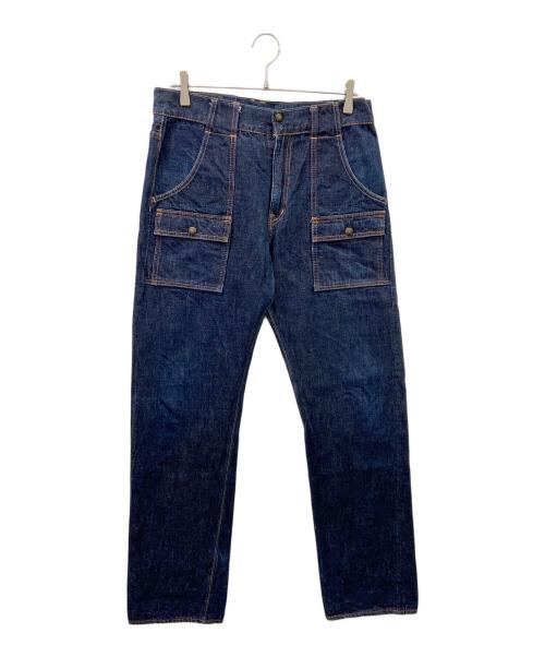 FULLCOUNT（フルカウント）FULLCOUNT (フルカウント) デニムブッシュパンツ インディゴ サイズ:W34×L30の古着・服飾アイテム