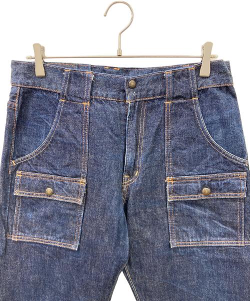 FULLCOUNT（フルカウント）FULLCOUNT (フルカウント) デニムブッシュパンツ インディゴ サイズ:W34×L30の古着・服飾アイテム
