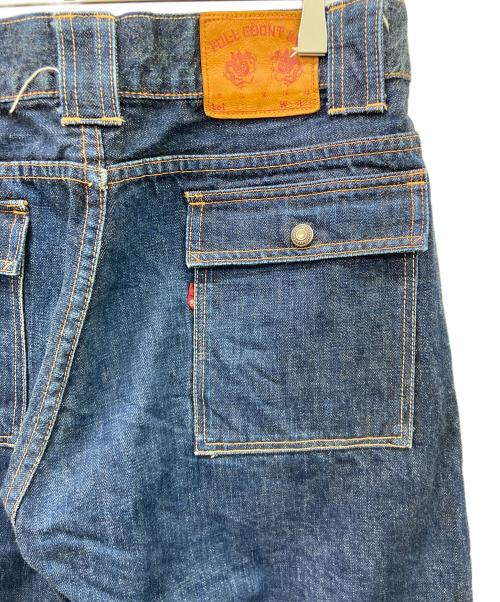 FULLCOUNT（フルカウント）FULLCOUNT (フルカウント) デニムブッシュパンツ インディゴ サイズ:W34×L30の古着・服飾アイテム