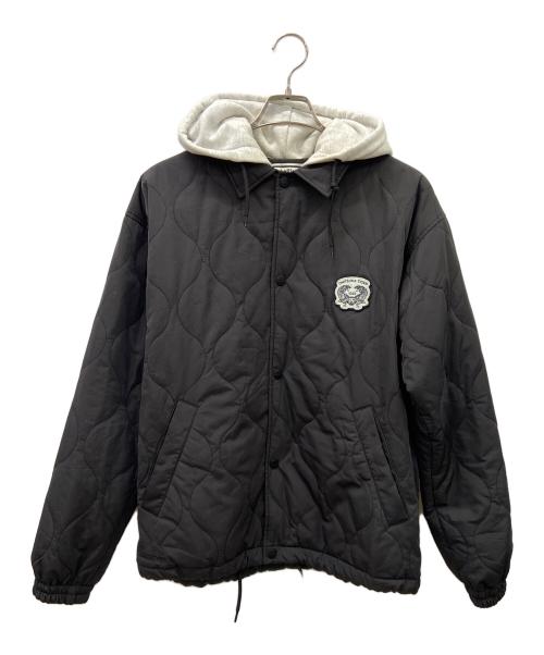 Onitsuka Tiger（オニツカタイガー）Onitsuka Tiger (オニツカタイガー) QUILTED JACKET ブラック サイズ:Sの古着・服飾アイテム