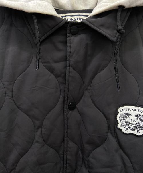 Onitsuka Tiger（オニツカタイガー）Onitsuka Tiger (オニツカタイガー) QUILTED JACKET ブラック サイズ:Sの古着・服飾アイテム