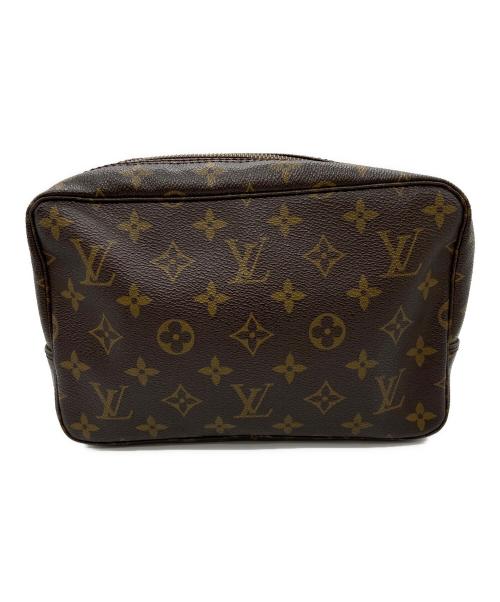 LOUIS VUITTON（ルイ ヴィトン）LOUIS VUITTON (ルイ ヴィトン) コスメポーチ ブラウンの古着・服飾アイテム