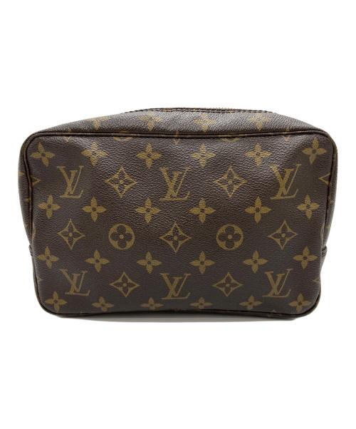 LOUIS VUITTON（ルイ ヴィトン）LOUIS VUITTON (ルイ ヴィトン) コスメポーチ ブラウンの古着・服飾アイテム