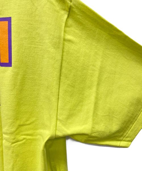 A BATHING APE（アベイシングエイプ）A BATHING APE (アベイシングエイプ) A BATHING APE半袖カットソー グリーン×ホワイト サイズ:XLの古着・服飾アイテム