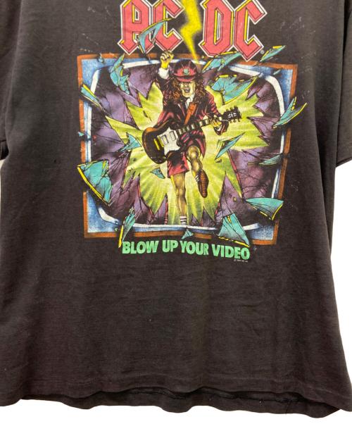 AC/DC（エーシー・ディーシー）AC/DC (エーシー・ディーシー) バンドTシャツ ブラック×イエロー サイズ:・・・の古着・服飾アイテム