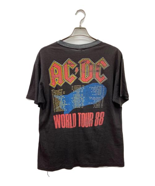 AC/DC（エーシー・ディーシー）AC/DC (エーシー・ディーシー) バンドTシャツ ブラック×イエロー サイズ:・・・の古着・服飾アイテム