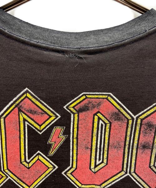AC/DC（エーシー・ディーシー）AC/DC (エーシー・ディーシー) バンドTシャツ ブラック×イエロー サイズ:・・・の古着・服飾アイテム