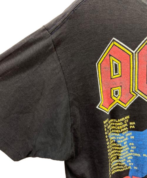 AC/DC（エーシー・ディーシー）AC/DC (エーシー・ディーシー) バンドTシャツ ブラック×イエロー サイズ:・・・の古着・服飾アイテム