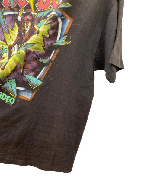 AC/DC（エーシー・ディーシー）AC/DC (エーシー・ディーシー) バンドTシャツ ブラック×イエロー サイズ:・・・の古着・服飾アイテム