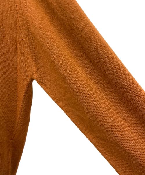 JOHN SMEDLEY（ジョンスメドレー）JOHN SMEDLEY (ジョンスメドレー) 長袖ニットポロシャツ　旧タグ ブラウン サイズ:40の古着・服飾アイテム