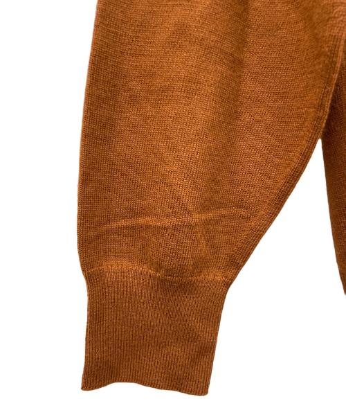 JOHN SMEDLEY（ジョンスメドレー）JOHN SMEDLEY (ジョンスメドレー) 長袖ニットポロシャツ　旧タグ ブラウン サイズ:40の古着・服飾アイテム