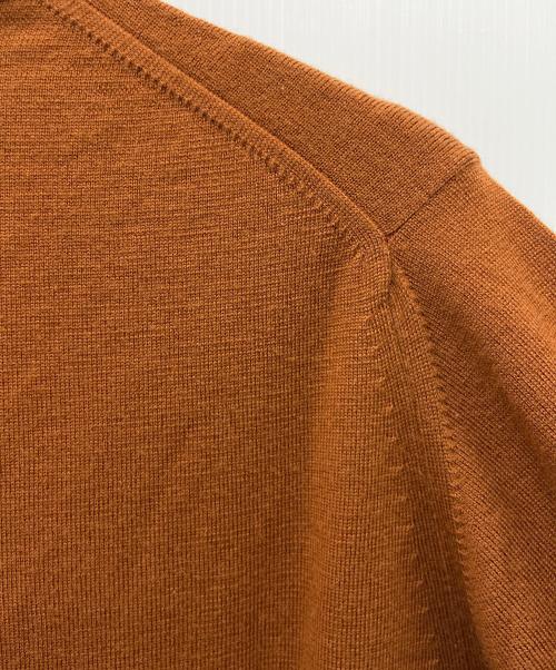 JOHN SMEDLEY（ジョンスメドレー）JOHN SMEDLEY (ジョンスメドレー) 長袖ニットポロシャツ　旧タグ ブラウン サイズ:40の古着・服飾アイテム
