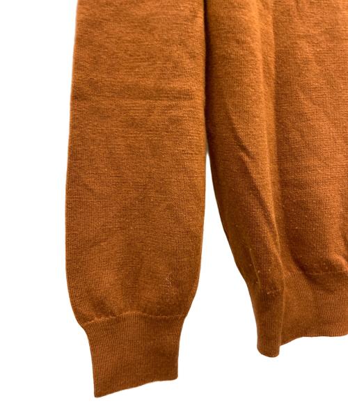 JOHN SMEDLEY（ジョンスメドレー）JOHN SMEDLEY (ジョンスメドレー) 長袖ニットポロシャツ　旧タグ ブラウン サイズ:40の古着・服飾アイテム