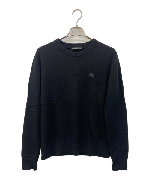Acne studios（アクネ ストゥディオズ）ACNE STUDIOS (アクネ ストゥディオズ) 薄手ニット ブラック サイズ:Sの古着・服飾アイテム