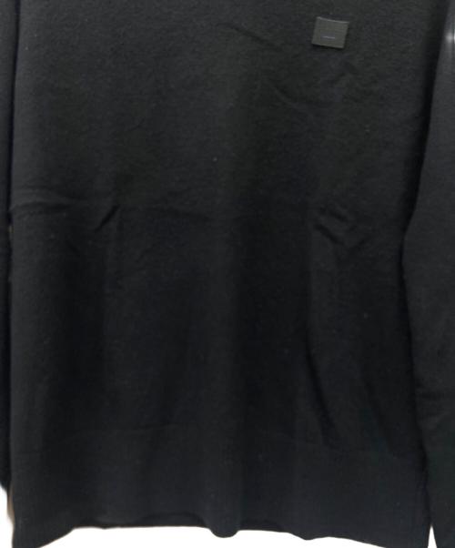 Acne studios（アクネ ストゥディオズ）ACNE STUDIOS (アクネ ストゥディオズ) 薄手ニット ブラック サイズ:Sの古着・服飾アイテム