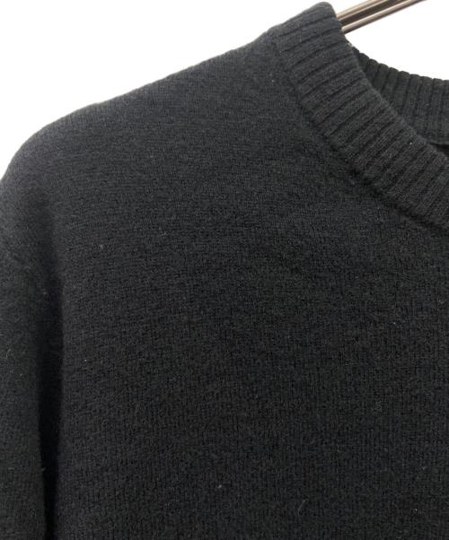 Acne studios（アクネ ストゥディオズ）ACNE STUDIOS (アクネ ストゥディオズ) 薄手ニット ブラック サイズ:Sの古着・服飾アイテム
