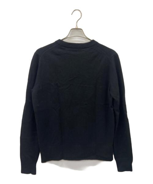 Acne studios（アクネ ストゥディオズ）ACNE STUDIOS (アクネ ストゥディオズ) 薄手ニット ブラック サイズ:Sの古着・服飾アイテム