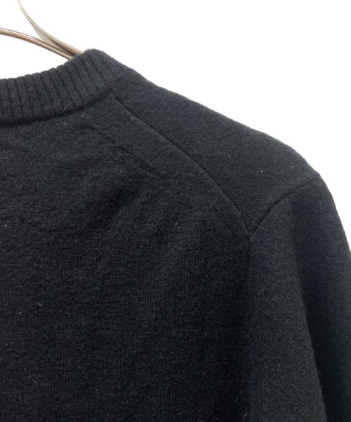 Acne studios（アクネ ストゥディオズ）ACNE STUDIOS (アクネ ストゥディオズ) 薄手ニット ブラック サイズ:Sの古着・服飾アイテム