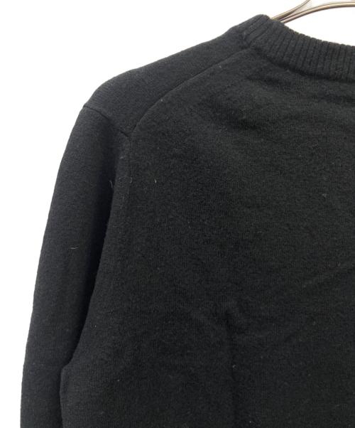 Acne studios（アクネ ストゥディオズ）ACNE STUDIOS (アクネ ストゥディオズ) 薄手ニット ブラック サイズ:Sの古着・服飾アイテム