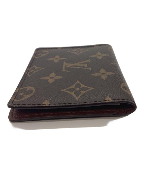 LOUIS VUITTON（ルイ ヴィトン）LOUIS VUITTON (ルイ ヴィトン) LOUIS VUITTON　モノグラム　ポルト2カルト・ヴェルティカル　パスケース ブラウンの古着・服飾アイテム