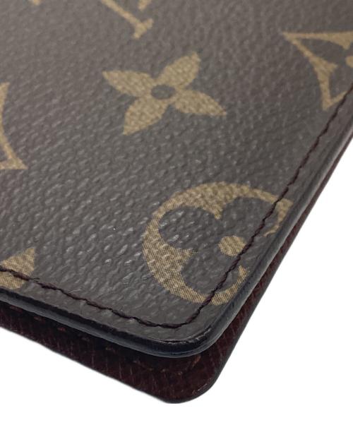 LOUIS VUITTON（ルイ ヴィトン）LOUIS VUITTON (ルイ ヴィトン) LOUIS VUITTON　モノグラム　ポルト2カルト・ヴェルティカル　パスケース ブラウンの古着・服飾アイテム