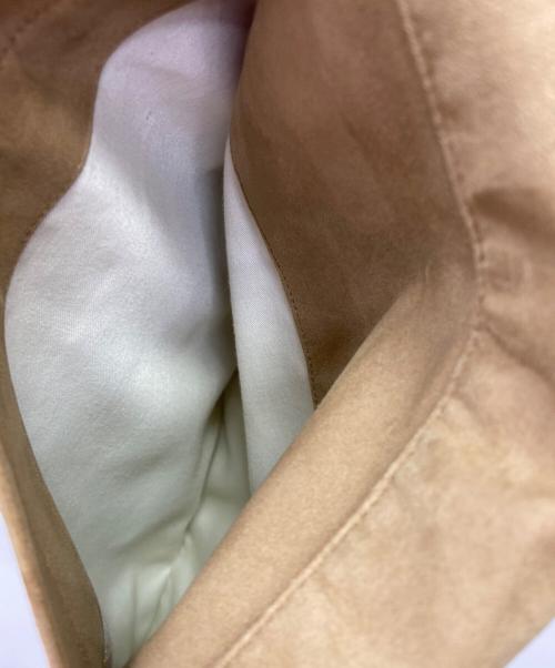 BURBERRY LONDON（バーバリーロンドン）BURBERRY LONDON (バーバリーロンドン) BURBERRY LONDONフェイクレザーシャツジャケット ベージュ サイズ:Sの古着・服飾アイテム