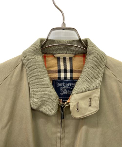 Burberry's（バーバリーズ）Burberry's (バーバリーズ) Burberry'sハリントンジャケット 玉虫色 サイズ:Mの古着・服飾アイテム
