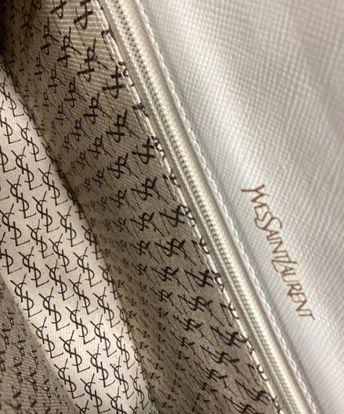 Yves Saint Laurent（イヴサンローラン）Yves Saint Laurent (イヴサンローラン) Yves Saint Laurent　クラッチバッグ グレージュの古着・服飾アイテム