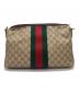 GUCCI (グッチ) GUCCI　GG　ショルダーバッグ ベージュ×ブラウン：220000円