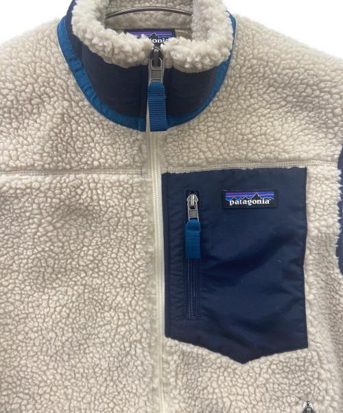 Patagonia（パタゴニア）Patagonia (パタゴニア) Patagoniaフリースベスト アイボリー サイズ:xs 未使用品の古着・服飾アイテム