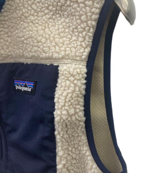 Patagonia（パタゴニア）Patagonia (パタゴニア) Patagoniaフリースベスト アイボリー サイズ:xs 未使用品の古着・服飾アイテム