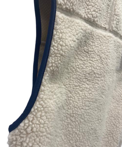 Patagonia（パタゴニア）Patagonia (パタゴニア) Patagoniaフリースベスト アイボリー サイズ:xs 未使用品の古着・服飾アイテム